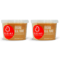 ALEIAS BEST. TASTE. EVER. front packaging showing two 12 oz tubs for convenience and pantry readiness