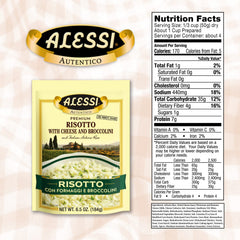 Alessi Arborio rice close-up texture highlighting creamy cooking quality