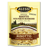 Alessi Autentico front packaging showing porcini risotto benefits