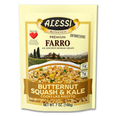 Alessi front packaging showing product and serving suggestion benefit