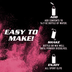 All Sport mixed drink in water bottle, ready-to-drink refreshing electrolyte boost