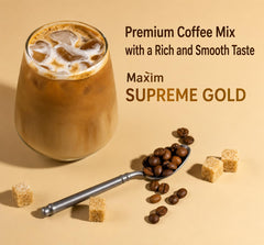 Alliving Maxim Supreme Gold single stick close-up highlighting easy single-serve preparation