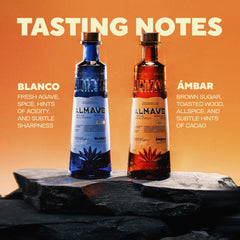 Almave texture close-up emphasizing smooth clear spirit and bright aromatics