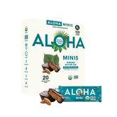 ALOHA front packaging showing 20-count box and convenience benefit