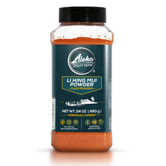 Aloha Right Now front shaker showing bold label and 24 oz size benefit