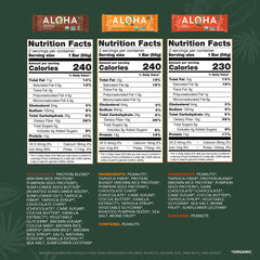 ALOHA single bar unwrapped displaying chewy texture and appeal