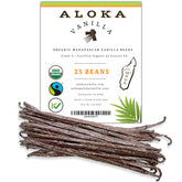 Aloka Vanilla front packaging showing resealable pouch and premium pods for freshness