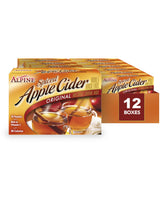 Alpine front pouch display showing brand and spiced apple flavor benefit convenience