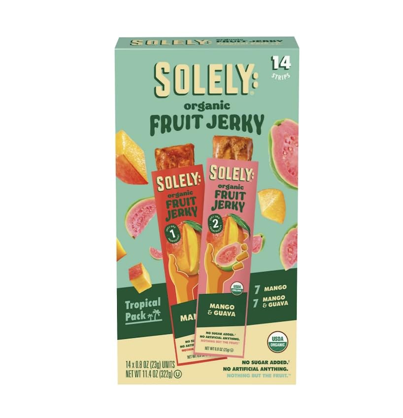 AL.R@ZY front packaging showing variety pack, clear ingredients and organic badge benefits