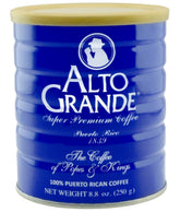 Alto Grande front canister showing brand and premium packaging for freshness