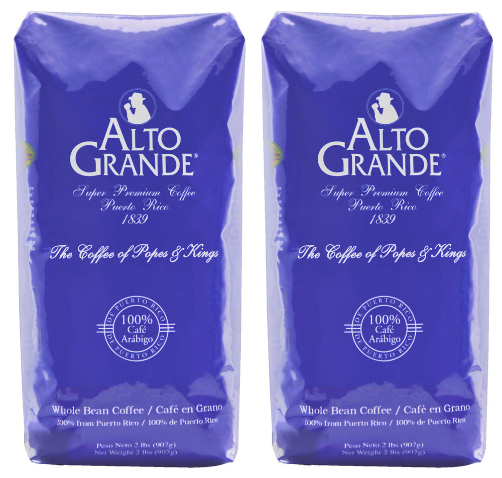 Alto Grande front packaging showing brand and roast for confident purchase