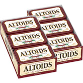 Altoids cinnamon front tin showing branding and compact design for portability