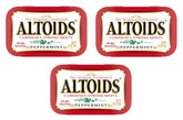 ALTOIDS front tin peppermint showing brand and portable freshness