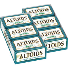 Altoids front tin showing brand and compact protection for travel