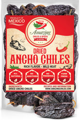 Amazing Chiles & Spices front packaging showing 1 lb bag and product name, clear pantry benefit