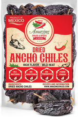 Amazing Chiles & Spices front packaging showing 1 lb bag and product name, clear pantry benefit