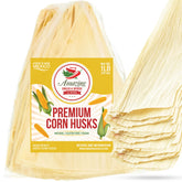 Amazing Chiles & Spices front pack shows natural tamale wrappers benefit authenticity