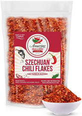 Amazing Chiles & Spices front package showing one-pound bag and clear label benefit freshness