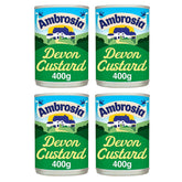 Ambrosia front packaging showing 14.1oz can and easy dessert use