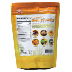 American Bio Center powder close-up texture showing fine cactus honey granules for easy mixing