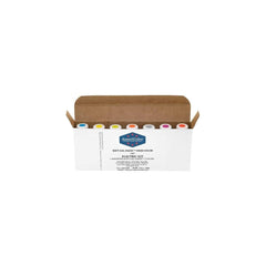 AmeriColor gels in use piping vibrant buttercream on a cake demonstrating strong color payoff and smooth finish