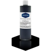 AmeriColor Super Black front packaging showing bottle label and size, clear product info