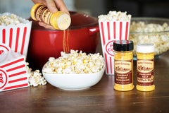 Amish Country Popcorn Ballpark Buttersalt close-up showing fine texture for even buttery coverage