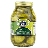 Amish Wedding front jar view showing label and clear glass, highlights quality
