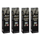 Amore front packaging showing four 1.6 oz tubes and Italian origin for convenience