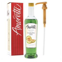 Amoretti bottle front packaging showing label and size for easy selection