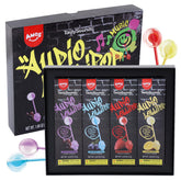 Amos front packaging showing 4-pack gift box and brand for easy gifting