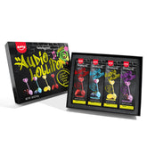 Amos TastySounds front packaging showing 4-pack ready for gifting and saving space
