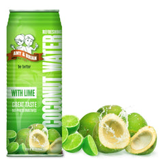 Amy & Brian top label closeup highlighting ingredients and non-GMO promise