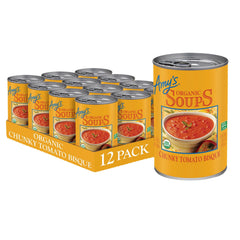 Amy's front can view showing label and organic branding for pantry benefit