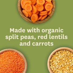 Amy's close-up of lentil texture highlighting hearty organic legumes and mouthfeel
