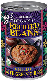 Amy's front packaging showing label and organic credentials for pantry convenience