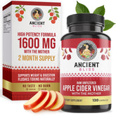 Ancient Bliss front bottle view showing product and easy daily use benefits