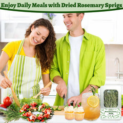 Andekas rosemary sprig in roasting pan adding flavor and visual appeal
