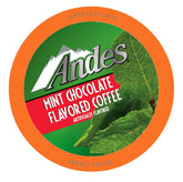 Andes front box of coffee pods showing packaging and convenience