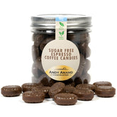 ANDY ANAND CHOCOLATIER front jar view showing brand and jar benefit
