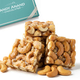 ANDY ANAND CHOCOLATIER front packaging showing 7 oz bag and product benefit