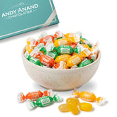 Andy Anand front packaging showing box and brand, clear benefits for low-sugar diets