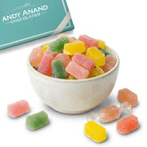 ANDY ANAND CHOCOLATIER front packaging showing brand and sugar free claim for easy recognition
