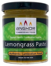 Angkor Cambodian Food front jar showing label and 6oz size, convenient authentic flavor