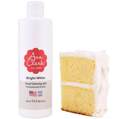 Ann Clark front label showing bright white gel for clear identification and quality