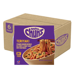 Annie Chun's front packaging showing bowl and bold teriyaki appeal