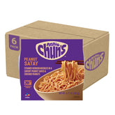 Annie Chun's front packaging showing bowl and satay branding, convenient meal