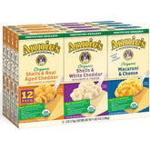Annie's Homegrown front packaging showing organic mac and cheese benefits