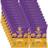 Annie's front packaging showing organic honey bunny grahams and pack details