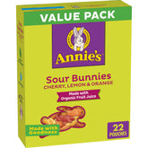Annie's front packaging showing product and value pack benefits